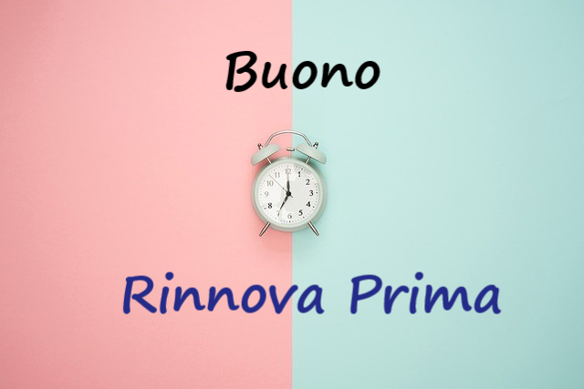 Buono Rinnova Prima